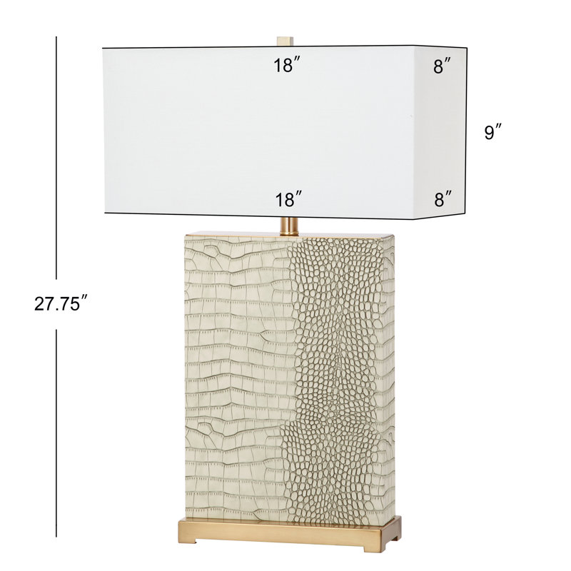 Angelinea 71cm Table Lamp Set, Tan