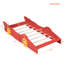 Lit de voiture de course rouge simple avec construction et roues, décorant votre chambre à coucher avec élégance, support de lattes, améliorant la fonctionnalité-537561850