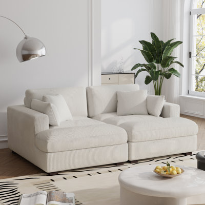 Bentura Echavarria 213.4Cm Recessed Arms Modular Sleeper