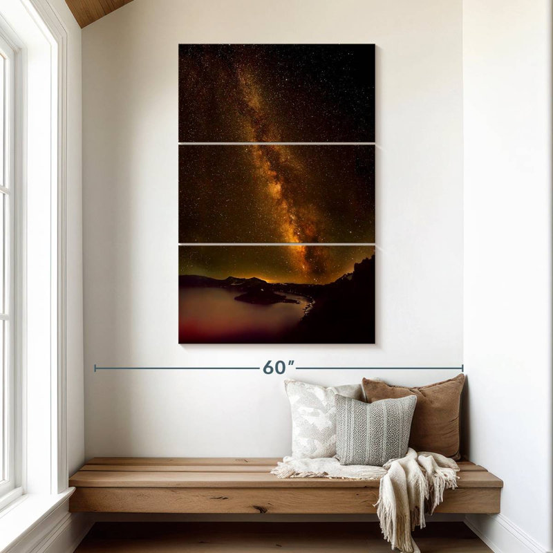Oberle Crater Lake Milky Way, 23" H x 14" W