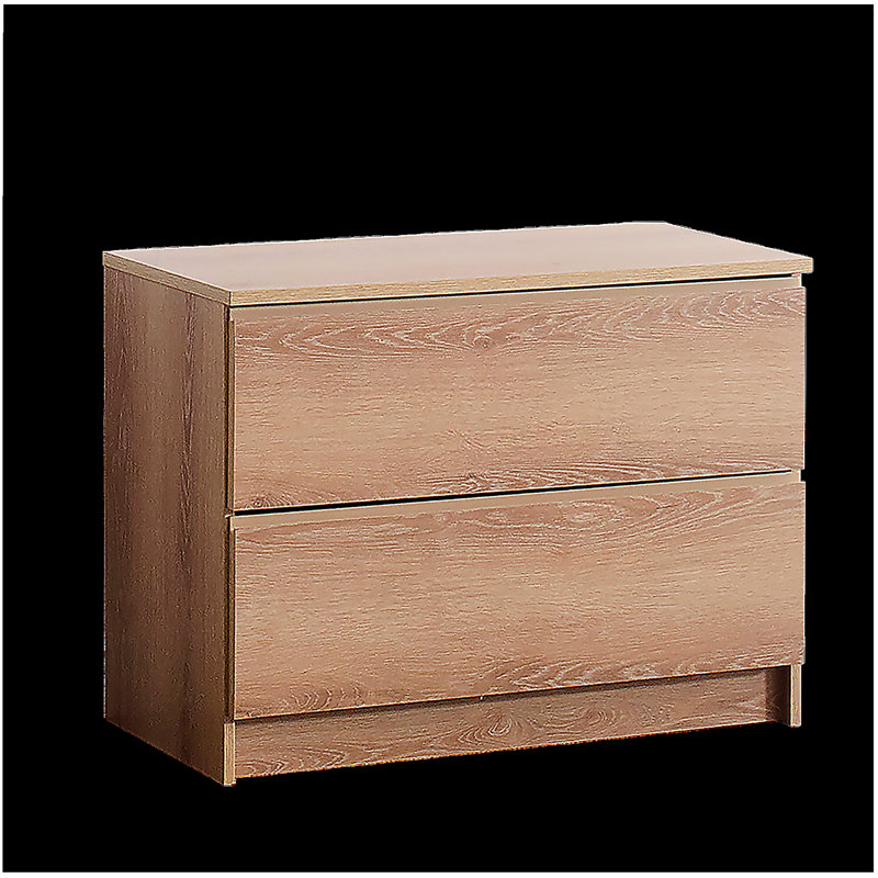 Devi Oak Wood Closet System, Oak