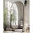 Arched  Metal Oversized Full-Length Mirror-1999766904-2000019599