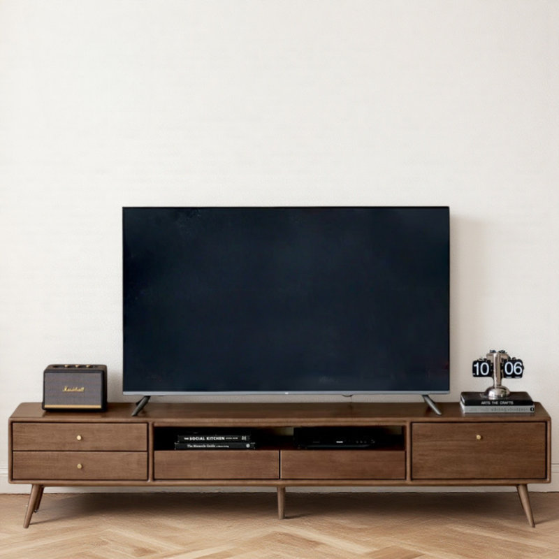 Meuble télé Creative Retro, H 16,54 po x L 86,61 po x l 12,6 po