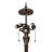 64" High Spiral Grape Floor Lamp