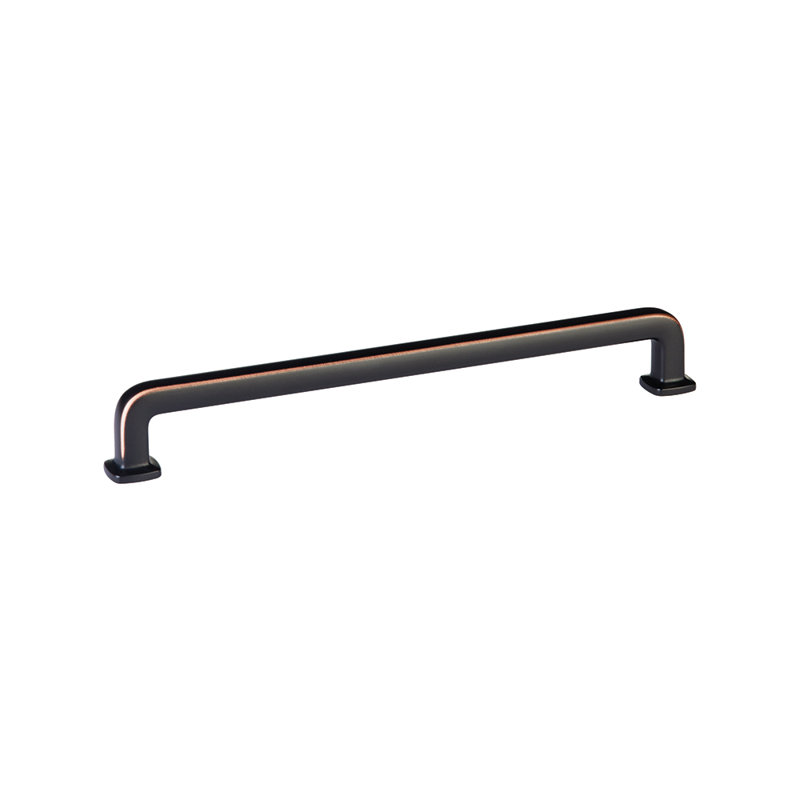 Poignée d'armoire Emtek Westridge, 8", Bronze frotté à l'huile