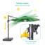 Parasol lumineux en porte-à-faux 11 pi avec base Ruark-708512756