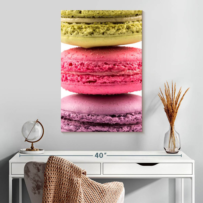 Yarlin Three Macarons, 30" H x 20" W