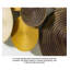 Luxury-lite ironwork round wall hanging decoration piece