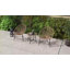Outsunny 3 Pieces Rattan Bistro Set with Acapulco Chairs for Patio-2075701097