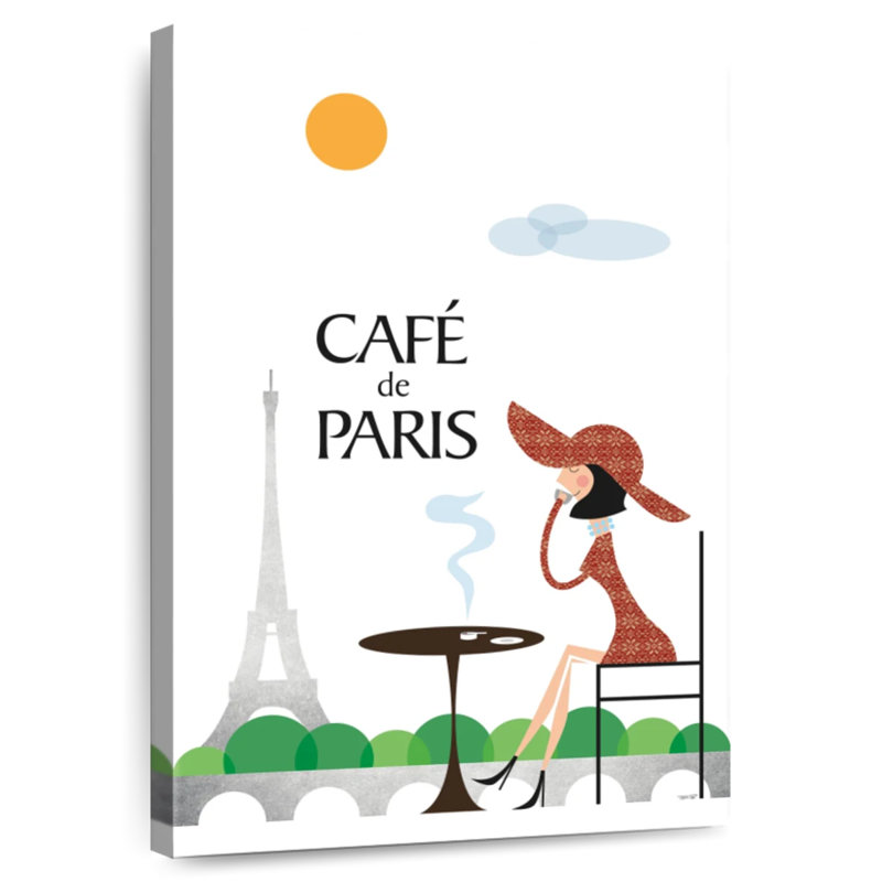 Sireci Cafe De Paris, 39" H x 26" W