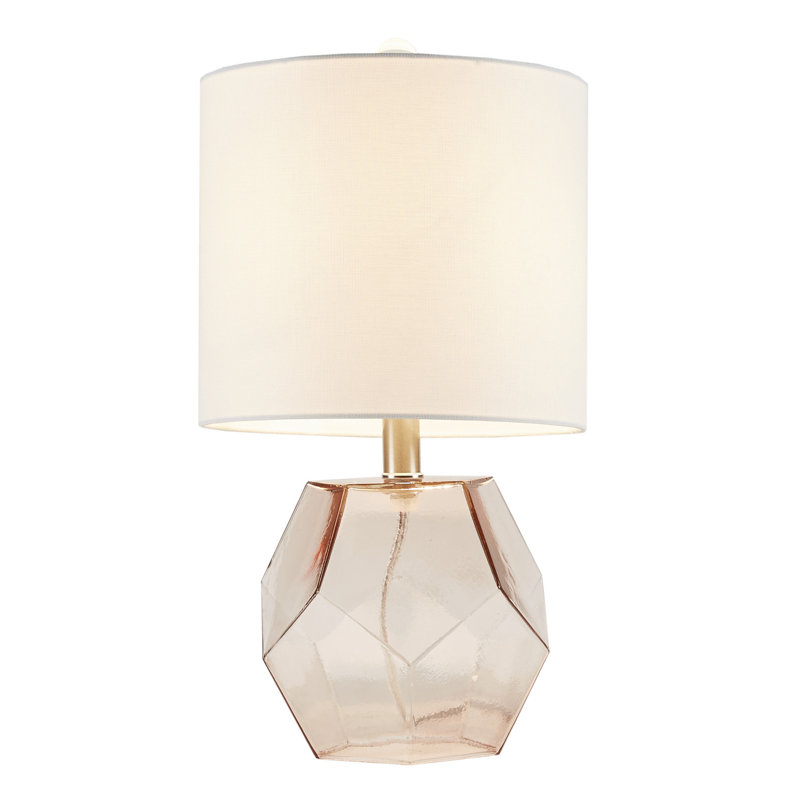 Anaiyah Geometric Glass Table Lamp