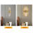 Dajuan Gold Iron Wall Sconce