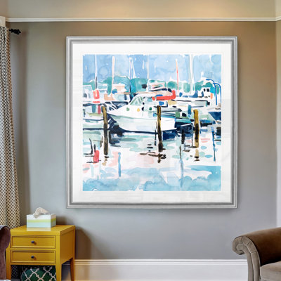 " Watercolor Marina I "