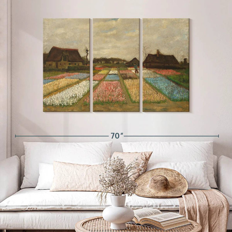 Parterres de fleurs Alvord aux Pays-Bas, H 32 po x l 50 po