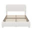 Base de lit plate-forme de lit de tête de lit douce et incurvée, lit de tête de lit réglable en hauteur avec cadre durable-1903692049