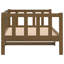 Lit de jour en bois de pin massif 35 po x 79 po-2116200126