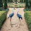 Statue de jardin Osheana Cranes