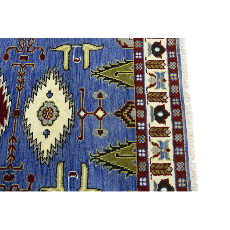 Tapis rectangulaire en laine Katai 4 pi x 5 pi 11 po
