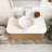 36" Wall-Mounted Floating Bathroom Vanity With Sink-1313387056