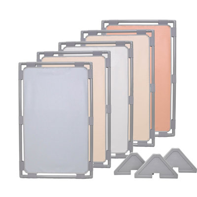 Panneau de jeu rectangulaire - ensemble de 5 - éléments