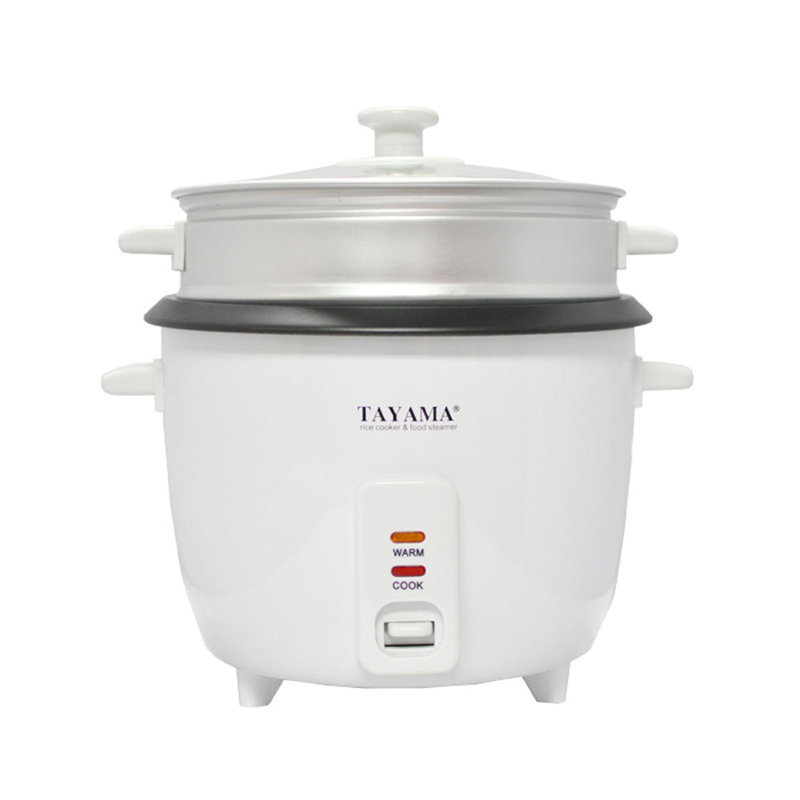 Tayama 1-Quart Rice Cooker with Steam Tray, 3 Cup