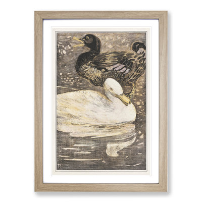 Two Ducks by Theo Van Hoytema - Picture Frame Painting