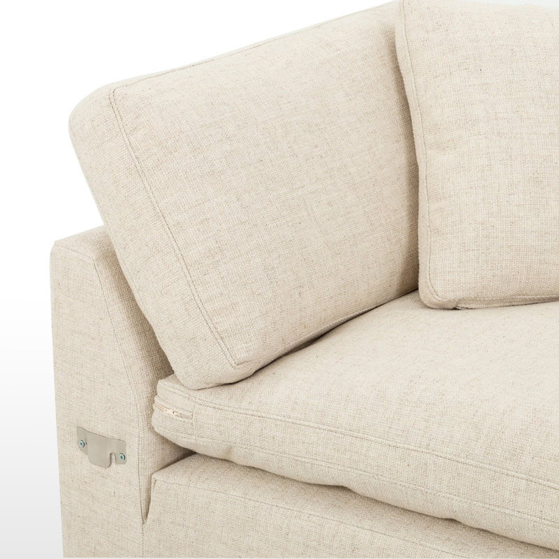 Plume LAF Sofa PC-106"-Thames Cream