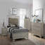 Mobilier de chambre à coucher en bois à motif de commode à cinq tiroirs 1 pièce-980871971