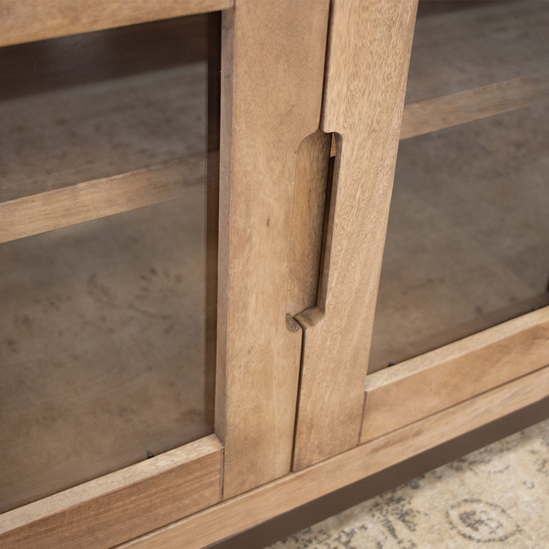 Crédence en bois massif Essa, 70"