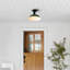 Plafonnier semi-encastré 1 lumière 14 po-1069275272