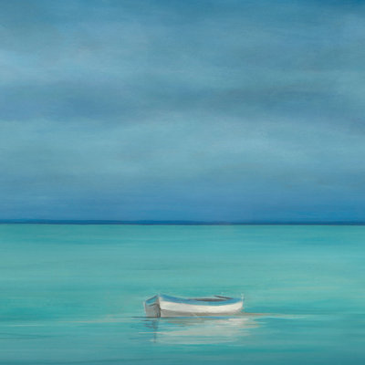 Sky Blues II Print by Barclay Butera
