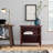 Adela 30.25" H x 32" W Standard Bookcase-1633915907
