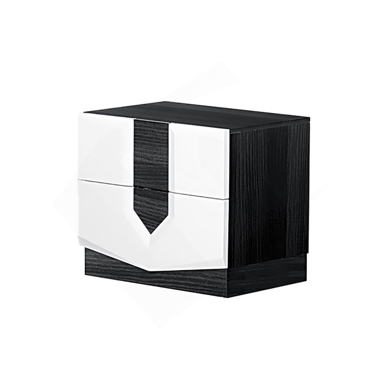 Table de chevet VIOS ZEBRA WHITE HG