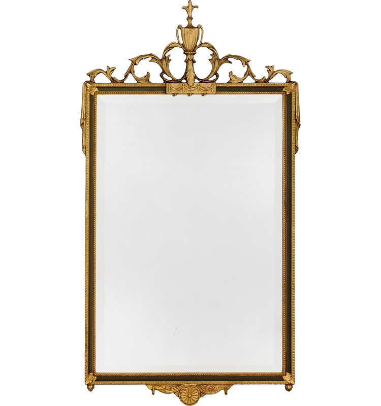 Miroir d’appoint biseauté traditionnel the Wentworth, 52 po x 27 po