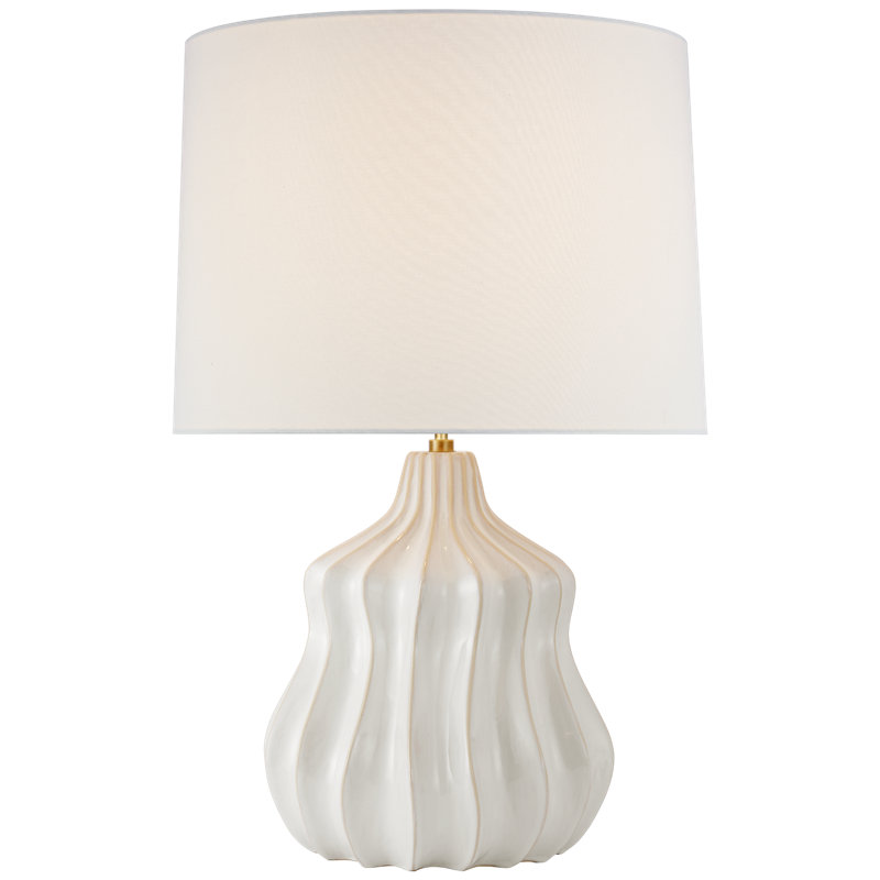 Ebb Table Lamp, Washed Ivory