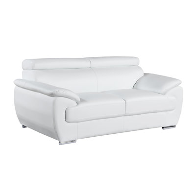 Genuine Leather Loveseat