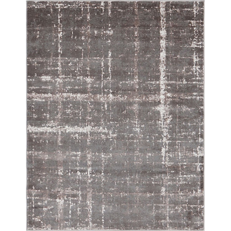 Heights Abstract Indoor Rug, Rectangle 9' x 12'