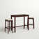 Arlyce 2 - Person Solid Wood Solid Wood Top Trestle Dining Set