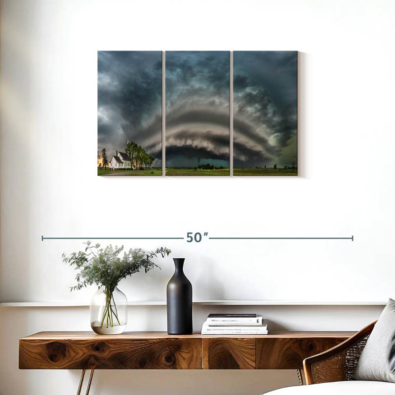 Alvord approchant la tornade, H 20 po x l 33 po