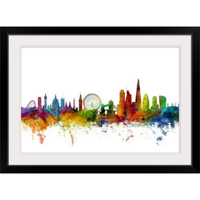 «Francy London England Skyline» par Michael Tompsett, impression