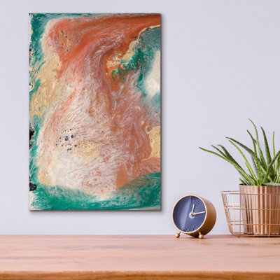 «Coralline 1» par Alicia Ludwig, art mural en verre acrylique