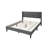 Linen Bed with Tufted Headboard-1607275763-1578059427