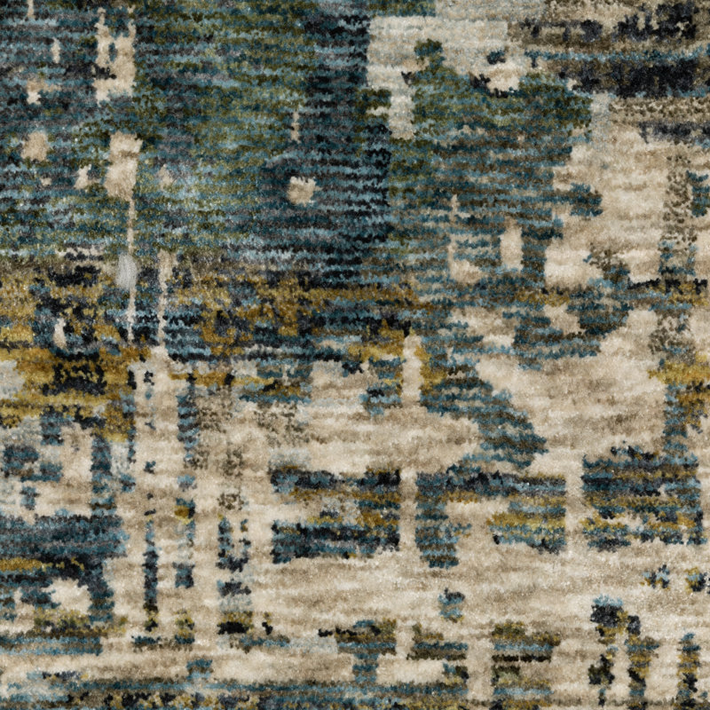 Tahli Abstract Indoor Rug, Rectangle 3'3" x 5'