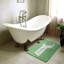 Tapis rectangulaire antidérapant pour salle de bain-122103222-42101514-42101507