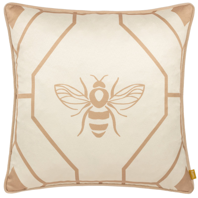 Square Cushion, Cream