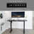 VIVO Single Motor Electric Desk with Push Button Memory Controller-112376706-97735792