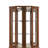 6 Shelf Corner Curio Display Cabinet With Lights, Mirrors And Adjustable Shelves(E26 Light Bulb Not Included)-113182934