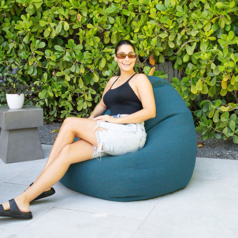Fauteuil à billes Big Joe, tissu résistant aux intempéries, larme de 3 pi, Polyester Lakeshore