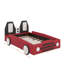 Lit plateforme simple en forme de voiture avec roulettes-771692059
