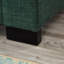 Canapé à accoudoirs carrés avec porte-gobelet et grand rangement revêtu de polyester de style moderne-2092376006
